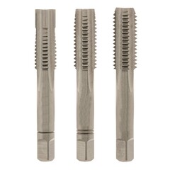 Метчик М 6,0х1,0 (Комплект 3шт, с цапфой) DIN352 HSSEV3 6h 56мм a=4,9 H-Tools 113190HT