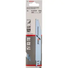 Пильное полотно S 123 XF Progressor for Metal BOSCH 2608654401