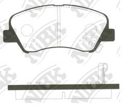 Колодки NiBK PN0537