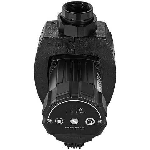 Частотный циркуляционный насос ROMMER PROFI EVO 32/40-180 с гайками и теплоизоляцией RCP-0030-3240180