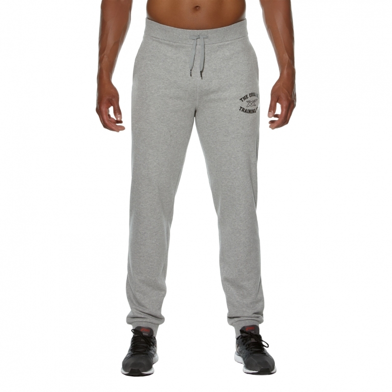 Asics Graphic Cuffed Pant Мужские спортивные штаны серые