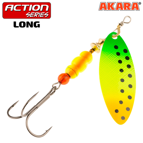 Блесна вращ. Akara Action Series Long 3 12 гр. 3/7 oz. A22