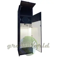 В170хД50хШ50 ГроуБокс-TOWER STEALTH 120W LED + ТЕХ ОТСЕК + ШУМОИЗОЛЯЦИЯ