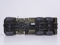 KRAZ-255B1 board with awning 1969 green 1:43 Nash Avtoprom