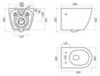BelBagno BB2034SC Сиденье дюропластовое с быстросъёмными петлями, механизмом Soft Close, цвет: белый