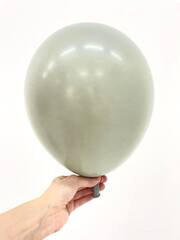 Шар S 12''/30 см, Пастель (Ретро), Лавровый лист (127), 12 шт
