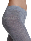 Термоколготки из шерсти мериноса Norveg Multifunctional Grey Melange подростковые