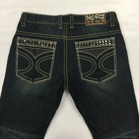 Rebel Spirit | Джинсы мужские Premium J045S055 сзади