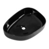 BelBagno BB1435-NERO Раковина керамическая накладная, 40x55, цвет: чёрный