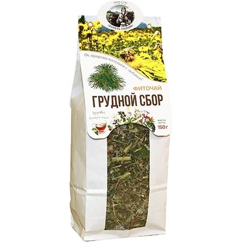 Травяной чай Грудной сбор, 150 г - 4