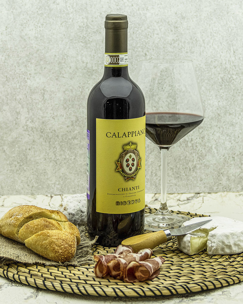 Вино Fattoria di Calappiano Кьянти Ризерва Калаппиано Красное Сухое 2015 г.у. 12,5% 0,75 л, Италия