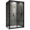 Abber Sonnenstrand AG07120B-S80B Душевой уголок, 120x80x195, цвет: чёрный