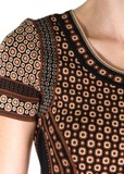 Платье из вискозы и нейлона DIANE VON FURSTENBERG