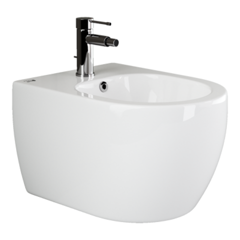 Ceramica Nova Play CN3002 Подвесное биде, цвет: белый