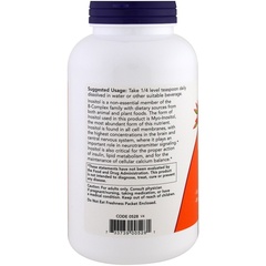 Now Foods, Инозитол, порошок, 8 унций (227 г)