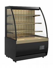Кондитерская витрина Carboma K70 VM 1,3-2 STANDARD открытая, горка (версия 2.0) (Flandria 2)