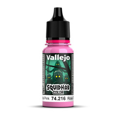 Vallejo Squidmar Color Tentacle Pink — акриловая краска, 18 мл (74.216)