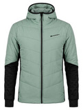 Мужская лыжная куртка Nordski Hybrid Hood 2.0 Ice Mint/Black