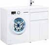 Aquanet Токио 239210 Тумба с раковиной, цвет: белый
