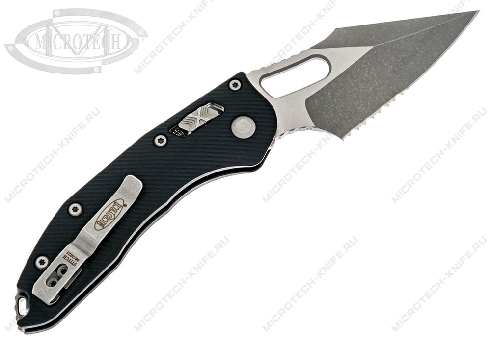 Нож Microtech Stitch RAM-LOK 169RL-11APFLGTBK