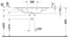 Duravit ME by Starck 2336100030 Раковина мебельная