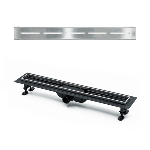 Timo Super Plast SP10800-SG10800 Водоотводящий желоб, цвет: нержавеющая сталь