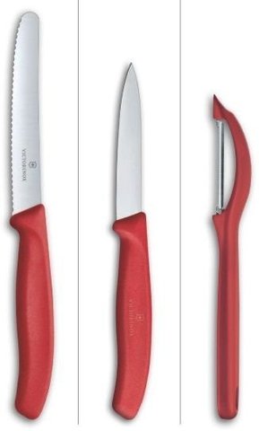 Набор ножей Victorinox Swiss Classic (6.7111.31) красный