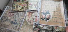 Декупажная карта А4, плотность 45 г\м2, 1 шт.