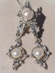 Лиара ( серьги из серебра)