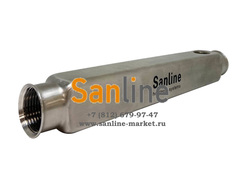 Трубка Коллектора 1 1/4" ВР1" на  3 выходов ВР1/2" Sanline Арт.SS.32-3