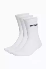 Носки adidas Linear Crew Cushioned 3 Pairs - белый