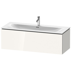 Duravit L-Cube LC613902222 Тумба подвесная под раковину, 1 выдвижное отделение, 400x1220x481мм, цвет White High Gloss фото