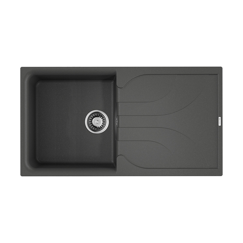 Omoikiri Yasugata 100-PL 4993851 Кухонная мойка Tetogranit/платина