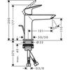 Hansgrohe Logis 71252000 Смеситель для раковины (хром)