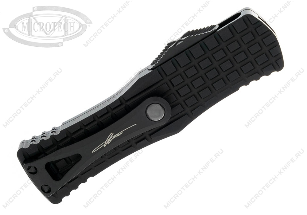 Нож Microtech 703-2TFRS Black Frag Signature
