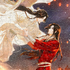 Пазл Heaven Official's Blessing Hua Cheng & Xie Lian: Ming Deng San Qian (Благословение Небожителей)