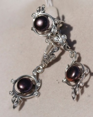 Лиара ( серьги из серебра)