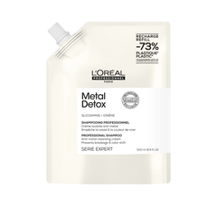 L'Oreal Professionnel Metal Detox шампунь для окрашенных и осветленных волос, сменный блок, 500мл.