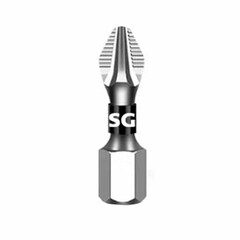Бита PH3 х25мм магнитная S2 1шт SGS 6325-PH3-Anti-Slip