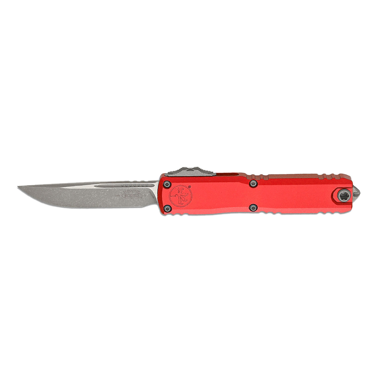 Автоматический нож Microtech Ultratech Gen IV S/E 11214-10APRD, сталь M390MK, рукоять алюминий, красный