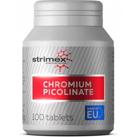 Хром Chromium Picolinate Strimex 100 таблеток
