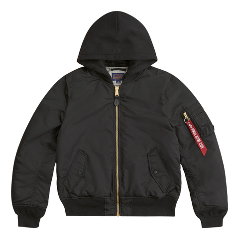 Бомбер Alpha Industries MA-1 Natus Black (Черный)