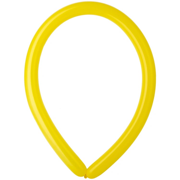 Шар Э ШДМ 260/ 5*150 см, Стандарт Желтый (Yellow Sunshine 110), 100 шт.