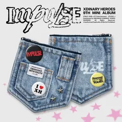 Альбом Xdinary Heroes - IMPULSE [DENIM POUCH Ver.]