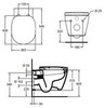 Ideal Standard Connect E803501 Чаша унитаза подвесного
