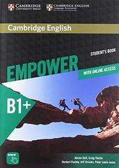 Cambridge English Empower Intermediate Student's Book with Online Assessment and Practice, and Online Workbook
