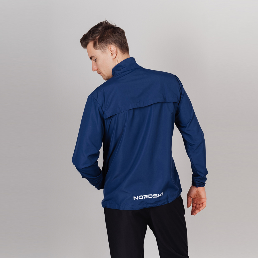Мужская куртка для бега Nordski Motion navy-red - 2