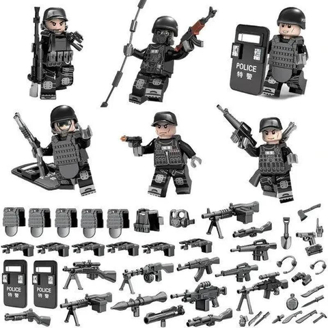 Минифигурки Военных SWAT серия 542