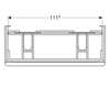Geberit Smyle Square 500.356.JK.1 Тумба под раковину 118.4x61.7x47см, Темно-серый / Матовое покрытие