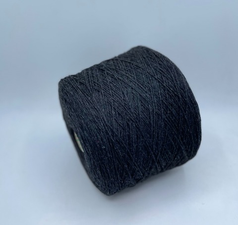 Biagioli Modesto(пр.Италия),art- Yak Opossum Na, 380м/100 гр. 80% пух яка 20% пух опоссума , цвет-Черный с сединой, арт.29280